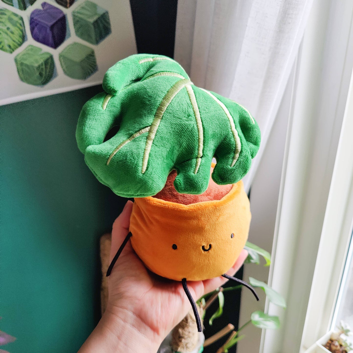 Home by Faith - Mochie the Monstera Plant Plush