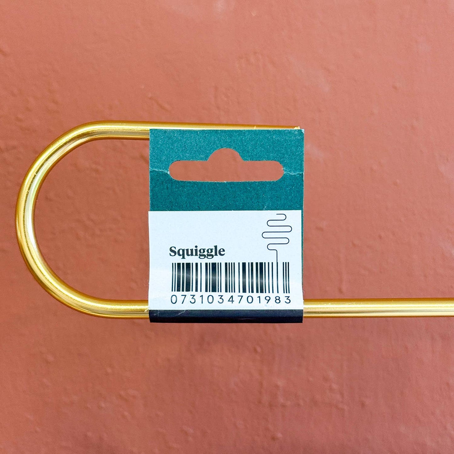 Golden plant stake from metal – ZigZag